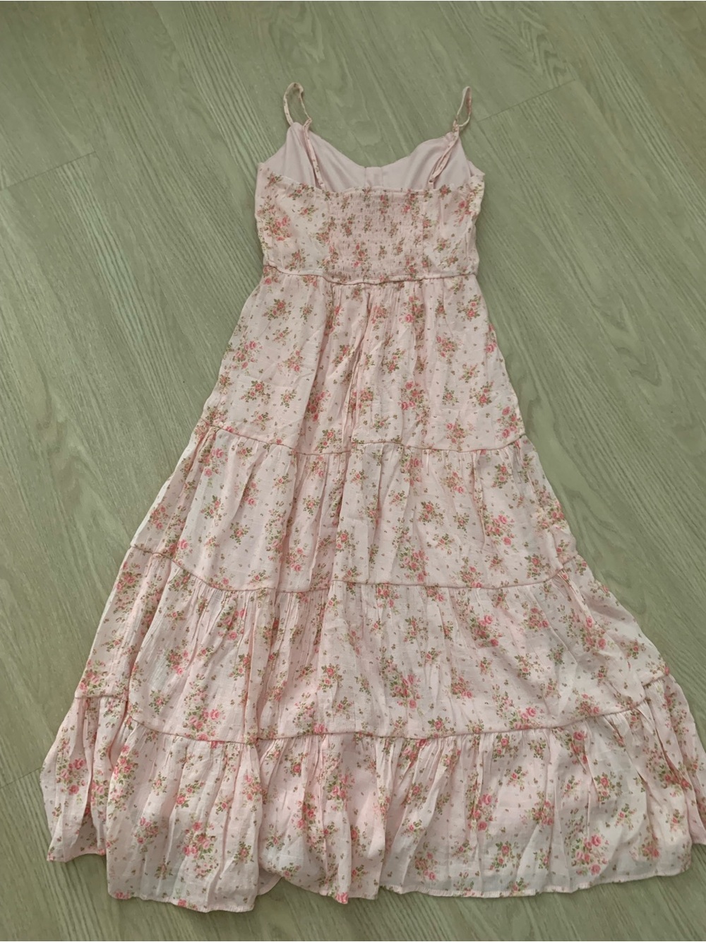 Trixxi Pink Floral Maxi Dress - Picture 4 of 5